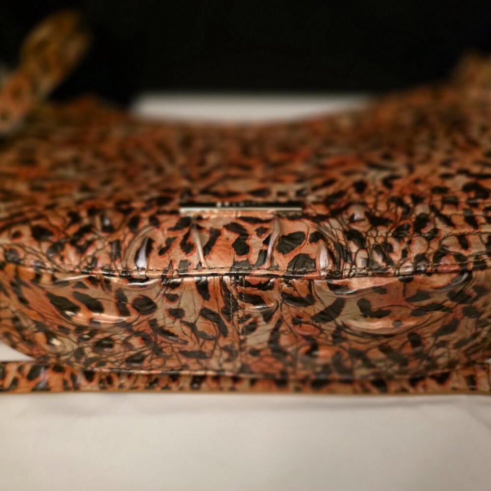 Brahmin Shayna Melbourne Crossbody and Ady Wallet Leopard Cub **Combo** - Picture 11 of 13